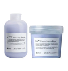 Набір Davines Love Lovely Smoothing розгладжуючі шампунь і кондиціонер, 2х250 мл