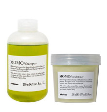Набір Davines MOMO DUO зволожуючий шампунь та кондиціонер для сухого волосся, 2х250 мл