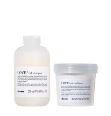 Набір Davines LOVE Curl шампунь та кондиціонер для кучерявого волосся, 2х250 мл