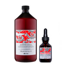 Набір Davines Natural Tech Energizing DUO енергетичний шампунь та лосьйон проти випадіння волосся, 1000/100 мл