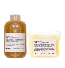 Набір Davines Essential Dede DUO шампунь та кондиціонер для делікатного очищення волосся, 2х250 мл