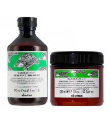 Набір Davines DUO Naturaltech Renewing відновлюючі шампунь і кондиціонер, 2х250 мл