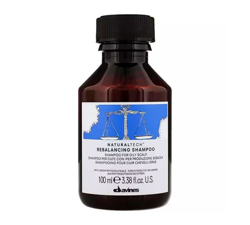 Балансуючий шампунь Davines Natural Tech Rebalancing Shampoo, 100 мл