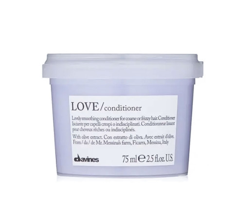 Кондиціонер Davines Love Lovely Smoothing Conditioner розгладжуючий, 75 мл