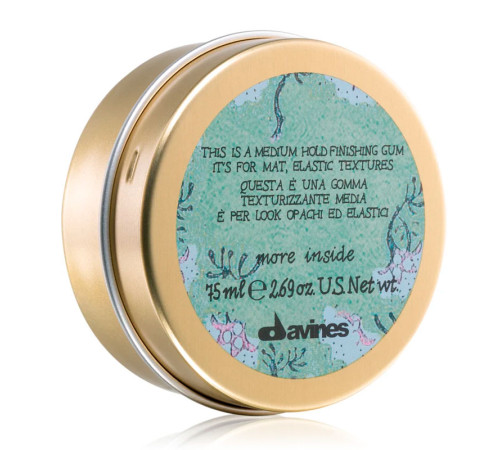 Завершальний засіб Davines Medium Hold Finishing Gum середньої фіксації 75 мл