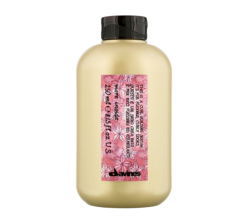 Сироватка Davines More Inside Curl Building Serum для кучерявого волосся для пружності локонів, 250 мл