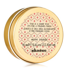 Віск Davines More Inside Shine Wax для блиску та полірування волосся 75 мл