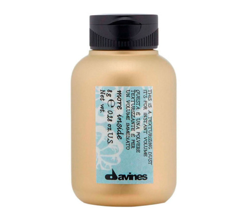 Пудра-текстуризатор Davines More Inside Texturizing Dust для мгновенного объема волос 8 г