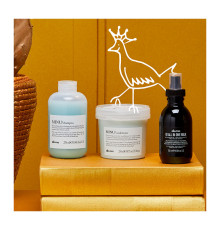 Подарунковий набір Davines Minu Kit для фарбованого волосся, 250/250/135 мл