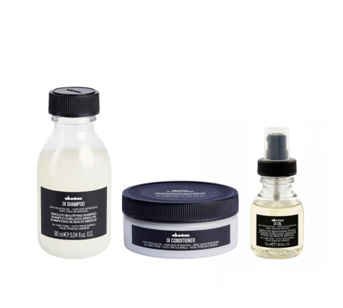 Подарунковий набір Davines Oi Mini Kit для абсолютної краси волосся, 90/75/50 мл
