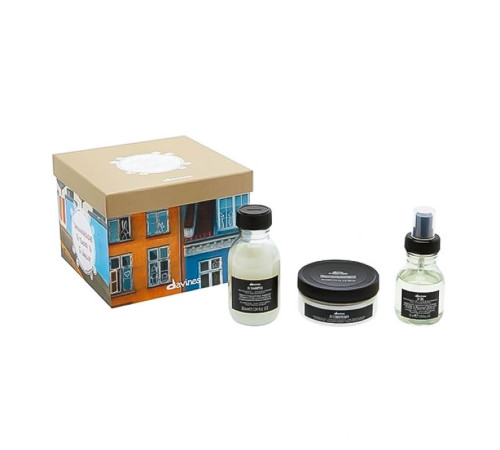 Подарунковий набір Davines Oi Mini Kit для абсолютної краси волосся, 90/75/50 мл