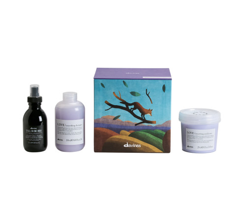 Подарунковий набір Davines LOVE Smooth Box 2025