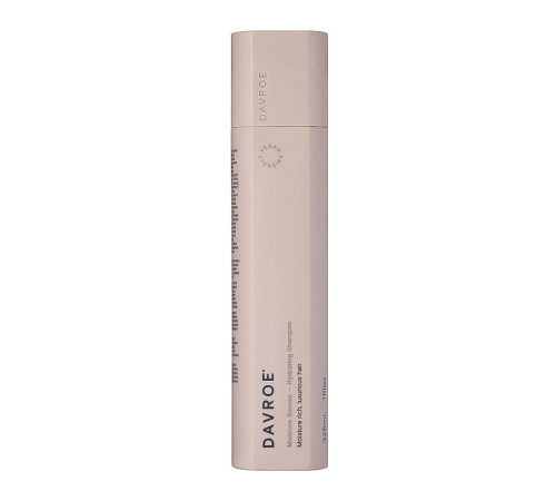 Зволожуючий шампунь Davroe Moisture Senses Hydrating Shampoo для сухого та жорсткого волосся, 325 мл