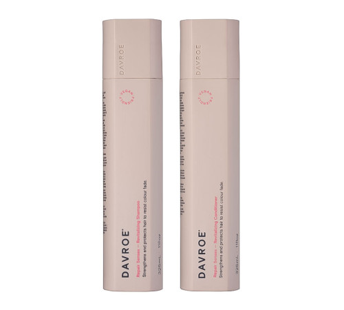 Набор Davroe DUO Repair Senses Revitalizing шампунь и кондиционер для нормальных и окрашенных волос, 2х325 мл