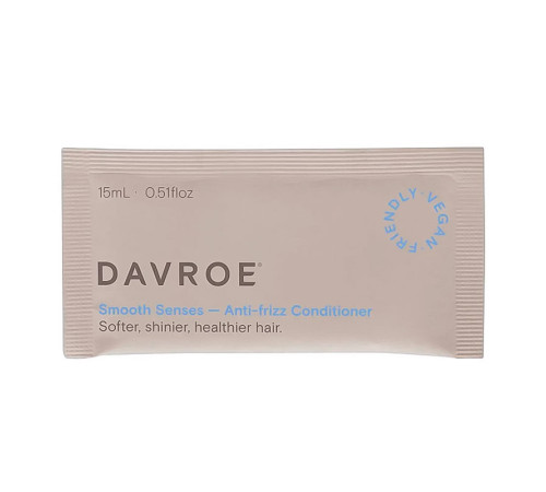 Розгладжуючий кондиціонер Davroe Smooth Senses Anti-Frizz Conditioner для пористого та сухого волосся, пробник 15 мл