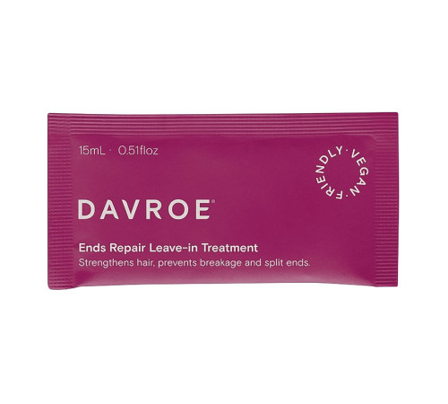 Незмивний засіб Davroe Ends Repair Leave-In Treatment для відновлення кінчиків волосся, пробник 15 мл