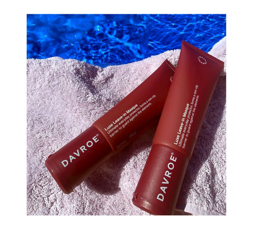 Незмивна маска Davroe Luxe Leave-In Masque для захисту фарбованого волосся, пробник 15 мл