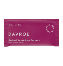 Відновлюючий крем Davroe Replenish Jojoba Crème treatment для сухого і пошкодженого волосся, пробник 15 мл