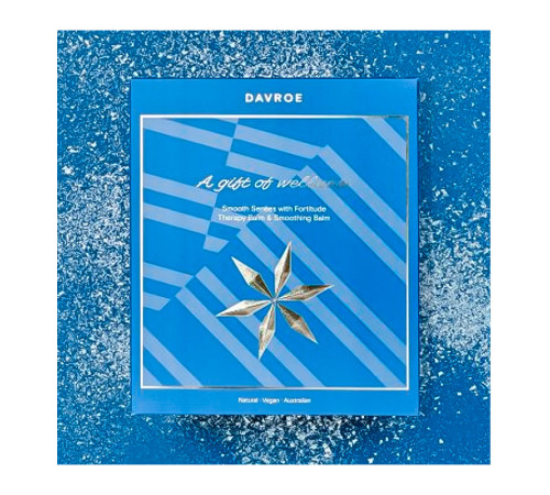Подарунковий набір Davroe Smooth Senses Christmas Quad Pack для гладкості волосся, 325/325/200/150 мл