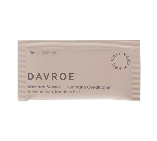 Зволожуючий кондиціонер Davroe Moisture Senses Hydrating Conditioner для сухого і жорсткого волосся, пробник саше 15 мл