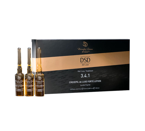 Лосьон проти випадіння волосся DSD 3.4.1 Crexepil de Luxe Forte Lotion ампула 10 мл