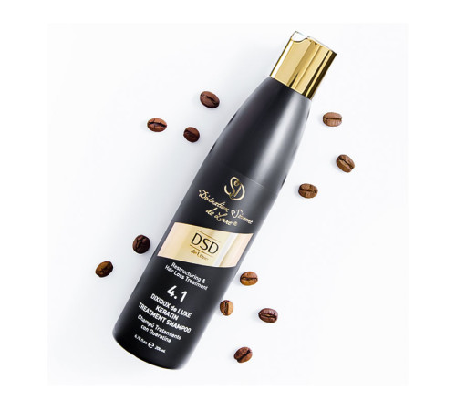 Восстанавливающий шампунь DSD 4.1 Dixidox de Luxe Keratin Treatment Shampoo против выпадения волос, 200 мл