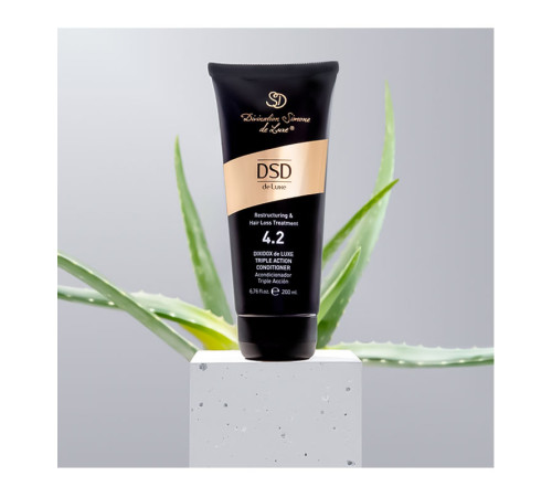 Бальзам-кондиціонер DSD 4.2 Dixidox de Luxe Triple Action Conditioner проти випадіння волосся, 200 мл