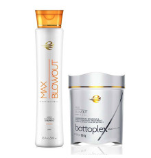 Набір ботоксу для волосся Max Blowout Bottoplex Platinum FX Eckoz, 100/200 г (розлив)