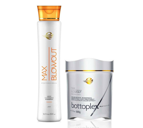 Набір ботоксу для волосся Max Blowout Bottoplex Platinum FX Eckoz, 100/200 г (розлив)