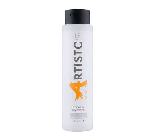 Шампунь Elea Professional Artisto Keratin Shampoo з кератином для відновлення пошкодженого волосся, 300 мл