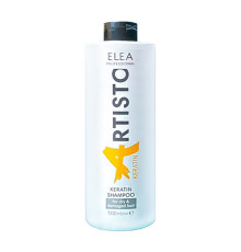 Шампунь Elea Professional Artisto Keratin Shampoo з кератином для відновлення пошкодженого волосся, 1000 мл