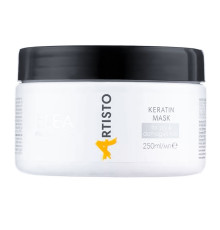 Маска Elea Professional Artisto Keratin Mask с кератином для восстановления поврежденных волос, 250 мл