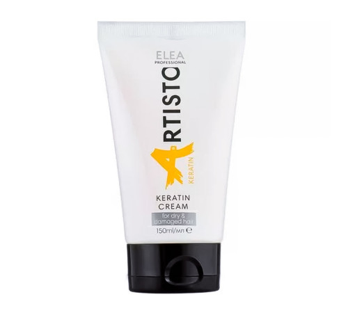 Крем Elea Professional Artisto Keratin Cream з кератином для відновлення пошкодженого волосся, 150 мл