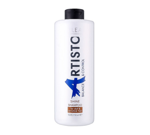 Шампунь Elea Professional Artisto Balance & Control Shine Shampoo для блеска волос, 1000 мл