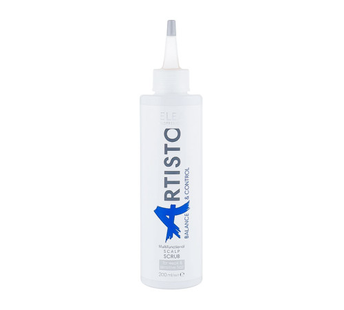 Скраб Elea Professional Artisto Balance & Control Scalp Scrub для глибокого очищення шкіри голови, 200 мл