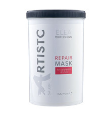 Відновлююча маска Elea Professional Artisto Salon Repair Mask для фарбованого і сухого волосся, 1100 мл