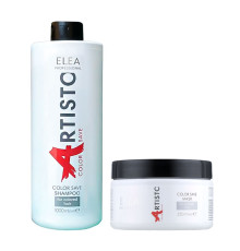 Набір Elea Professional Artisto Color Save DUO шампунь і маска для фарбованого волосся, 1000/250 мл