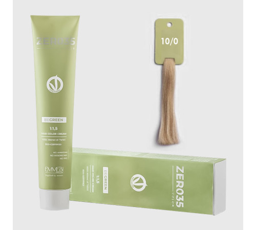 Безаміачна крем-фарба Emmebi ZER035 Color Be Green Vegan 100 g