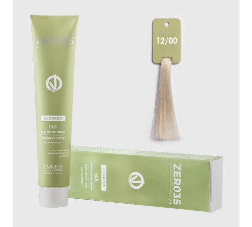 Безаміачна крем-фарба Emmebi ZER035 Color Be Green Vegan 100 g