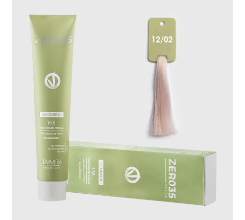 Безаміачна крем-фарба Emmebi ZER035 Color Be Green Vegan 100 g