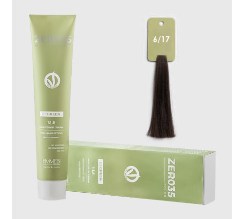 Безаміачна крем-фарба Emmebi ZER035 Color Be Green Vegan 100 g