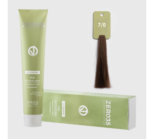 Безаміачна крем-фарба Emmebi ZER035 Color Be Green Vegan 100 g