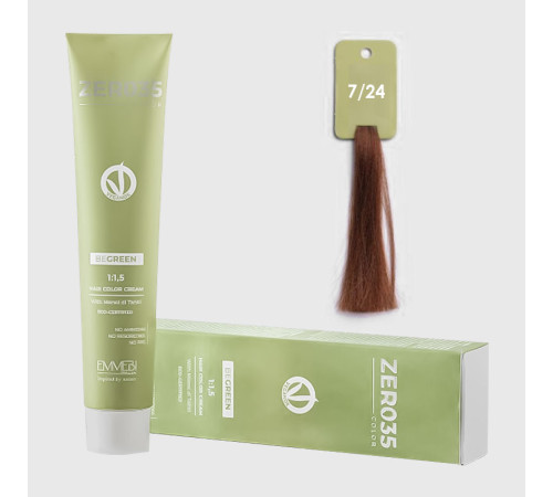 Безаміачна крем-фарба Emmebi ZER035 Color Be Green Vegan 100 g