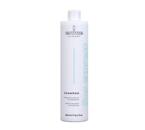 Амiнoкислoтний шампунь Envie Luxury Sos Express Shampoo для миттєвого відновлення волосся (EN460), 250 мл (заводська)