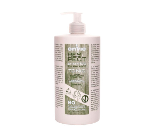 Шампунь Envie Respect Tonic pH Balance Shampoo для фарбованого волосся (EN1099), 750 мл
