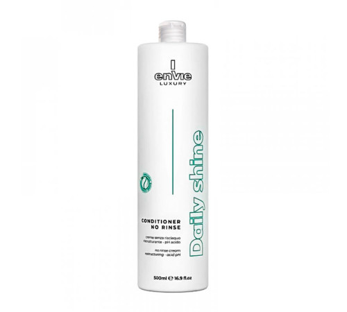 Незмивний щоденний кондиціонер Envie Daily Shine Conditioner для блиску та відновлення волосся з кокосом (EN476), 500 мл (заводська)