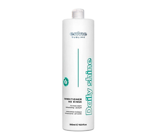 Незмивний щоденний кондиціонер Envie Daily Shine Conditioner для блиску та відновлення волосся з кокосом (EN476), 500 мл (заводська)