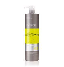 Кератиновий шампунь Erayba HydraKer K12 Keratin Shampoo безсульфатний для зволоження та відновлення волосся, 1000 мл