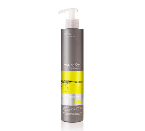 Кератиновый кондиционер Erayba HydraKer K16 Keratin Conditioner для увлажнения и восстановления волос, 250 мл