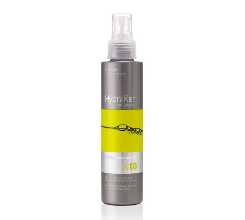 Маска для волосся Erayba HydraKer K10 Keratin Total Mask незмивна з кератином та аргановою олією 10 в 1, 150 мл